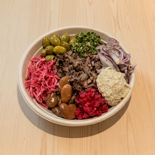 Fried Kibbe Bowl